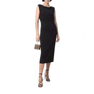 Ralph Lauren Black Midi Dress size 6